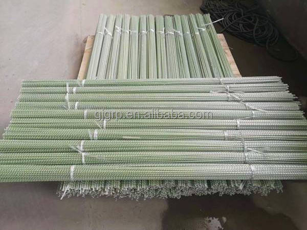 4mm - 40mm fiberglass composite rebar frp grp rebars gfrp rebar manufacturer