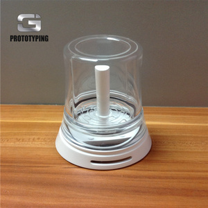 High Clear CNC Acrylic Enclosure Prototype CNC Milling Acrylic Case Parts Custom CNC Acrylic Prototyping