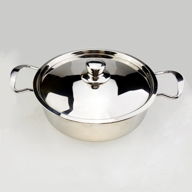 6pcs Stainless steel cooking stock pot set kitchen king cookware