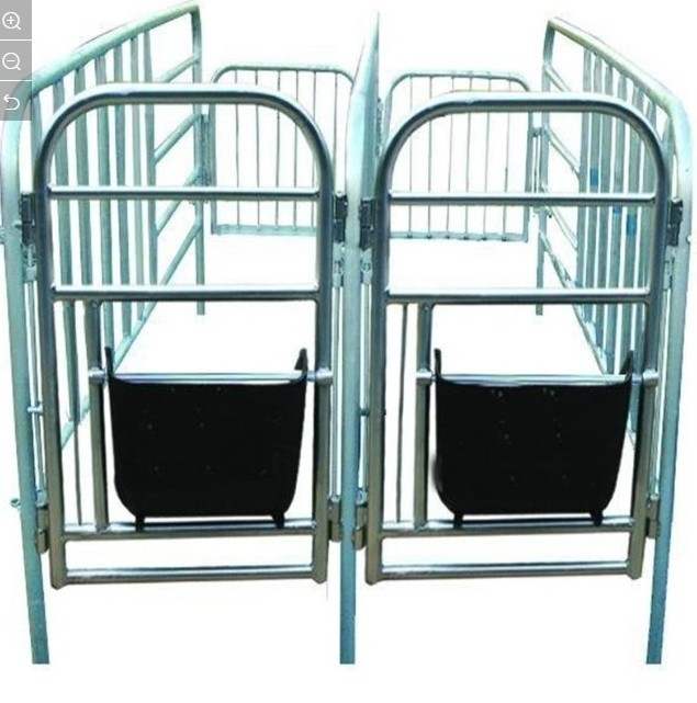 Pig breeding equipment gestation positioning column stalls for sows