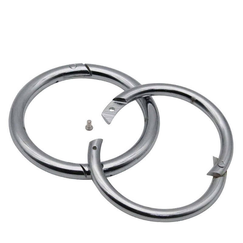 good quality carbon steel bull rings nose rings calf cow cattle nose ring for animals