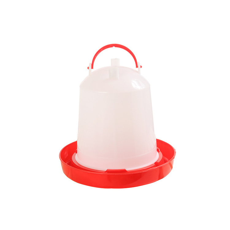 Chicken Drinker Water Bottle Poultry Water Drinker Hanging Chicken Waterer 2.5L