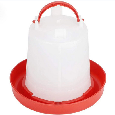 Poultry Feeding Equipment Brolier Water Drinker and Feeder 2.5L Plastic Chicken Waterer