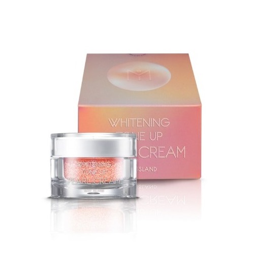 MAY ISLAND Whitening Tone Up Pearl Cream 50g | Skin tone Korean Beauty Moisturizing Anti-Wrinkle Day and Night Face Cream