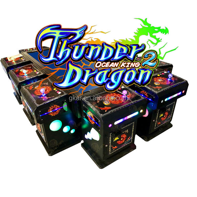 Arcade Hot Sale Profitability 8 Player Fish Game Table With Acceptor And Printer