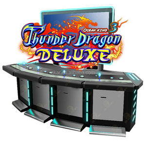 US Popular High Holding Fish Games Tables Software Arcade Machine Thunder Dragon Deluxe