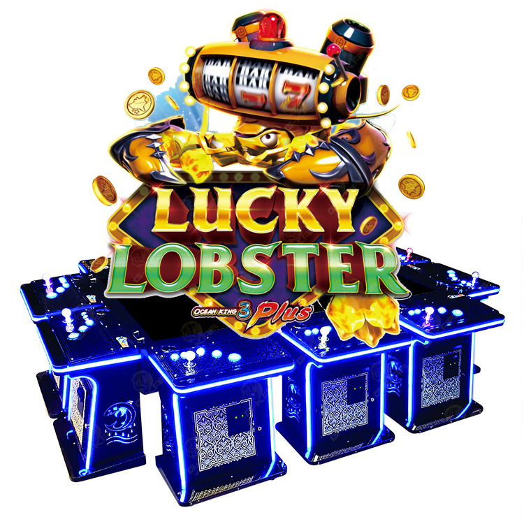 Amusement 3 Plyer Popular Fish Table Machine For Sale Ocean King 3 Plus Lucky Lobster