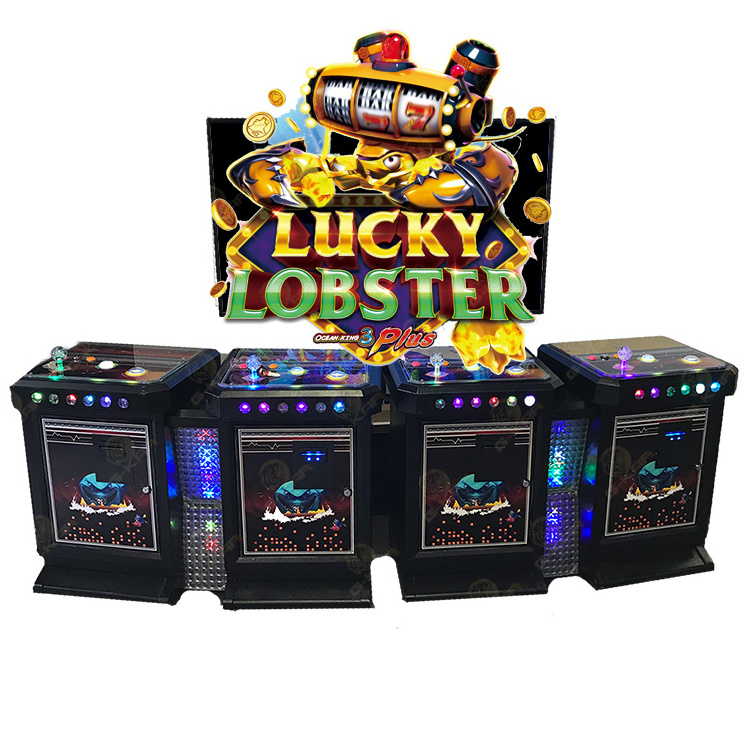 Amusement 3 Plyer Popular Fish Table Machine For Sale Ocean King 3 Plus Lucky Lobster