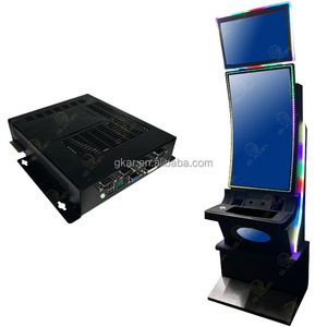 Newest Arrival Coin Operated Games Curved Touch Screen Two Push Button Panel Skill Game Video Machine