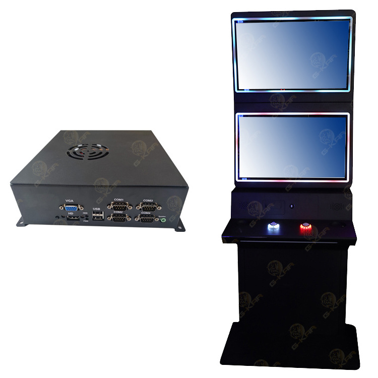 Amusement Indoor Button Panel Vertical Metal Arcade Game Machine