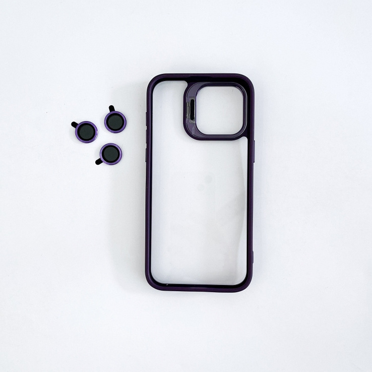 Saijia Hardware Bracket Cell Phone Case for iPhone