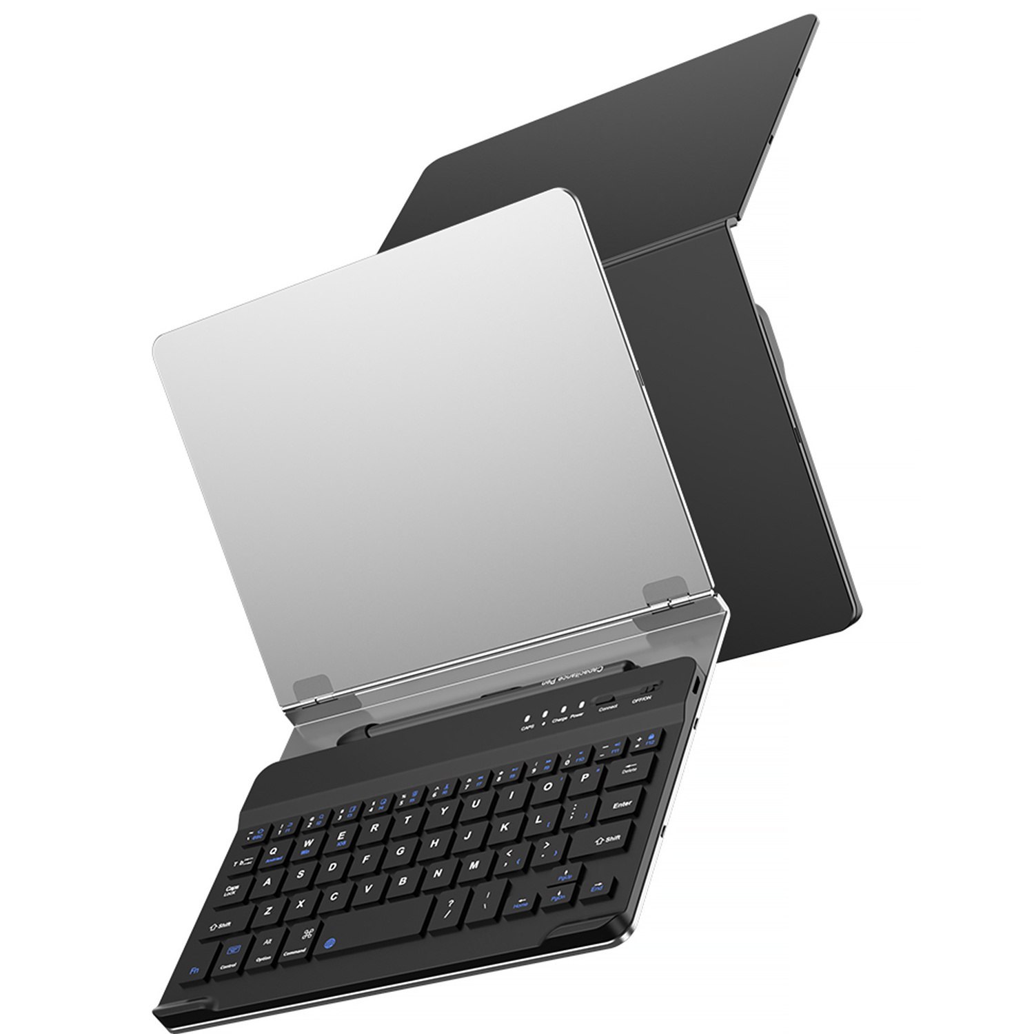 Portable Mini Keyboard for Iphone Ipad Samsung Series with Stand and Mouse Pen Connected with Bluetooth Designed by GKK