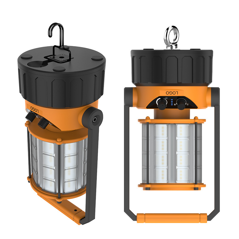 48w Outdoor Hanging Lantern Battery Operated Camping Light chargeable Warning light camping lights rechargeable hanging