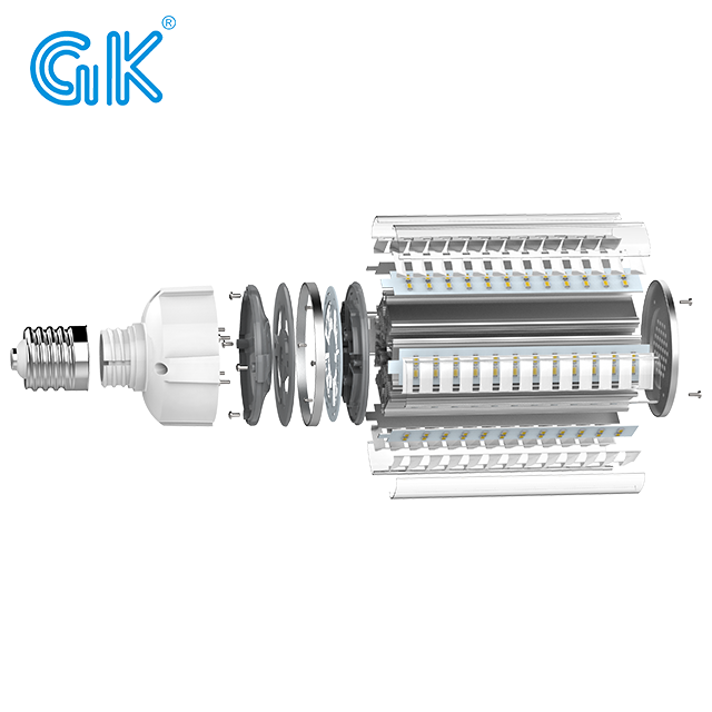 27w Dark Sky Friendly Retrofit Post Top Led Corn Bulb Cover Led Street Lighting by Glare Shields for Outdoor Bulb Lights E27 180