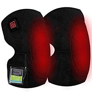 Electric Rehabilitation Heated Knee Pad for Joint Pain Rechargeable Battery  Cordless Portable Warm Equipment for Outdoor