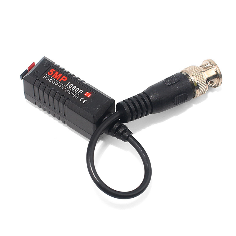 video balun 5mp cctv hight quality power balun connector CE ROHS FCC certification bnc converter video balun