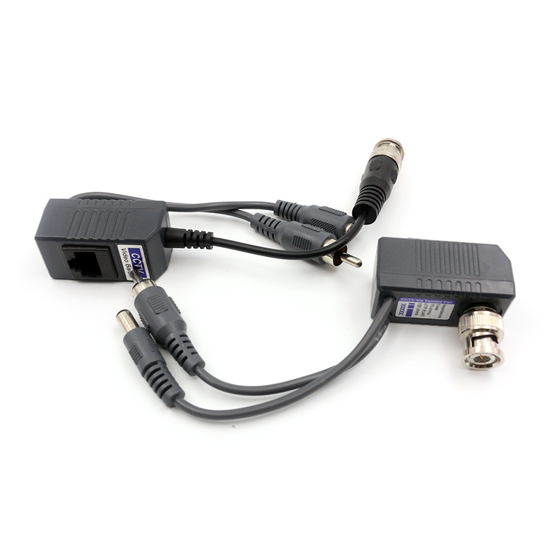 GK-1201AVP best quality video balun RJ45 passive balun transceiver  power video audio for ahd tvi cvi camera