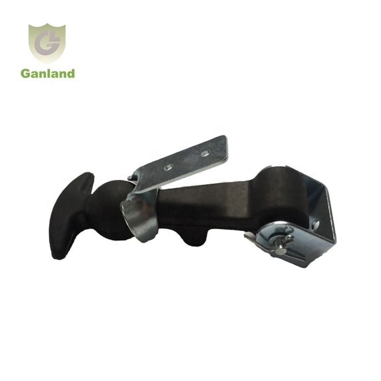 GL-14123  Europe Standard Quick Release Tool Box Flexible Handle Latches Rubber T Toggle Latch