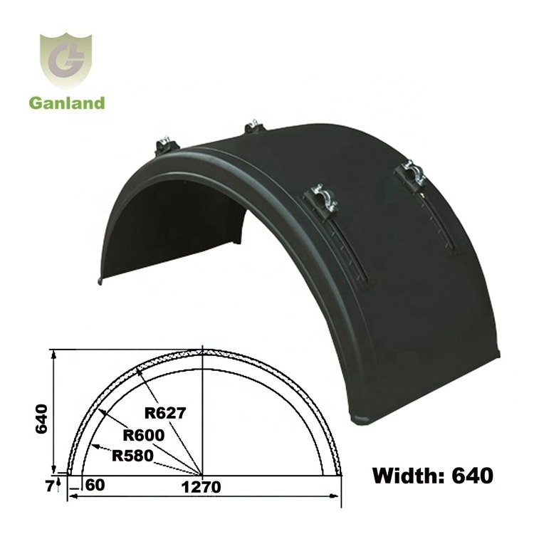 Semi Truck Parts Truck Mudguards Truck Fender for Commercial Vehicles