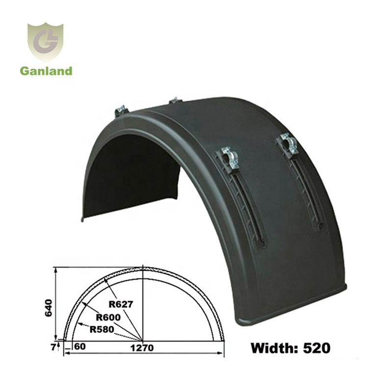 Semi Truck Parts Truck Mudguards Truck Fender for Commercial Vehicles