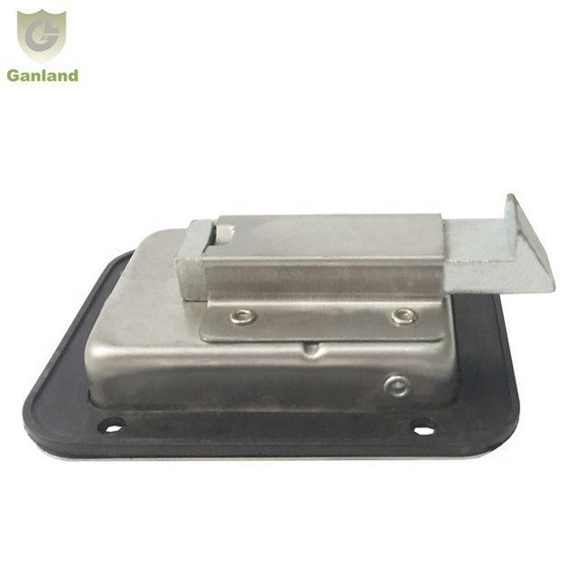 GL-12125 Stainless Steel Lockable Toolbox Recessed Paddle Latch