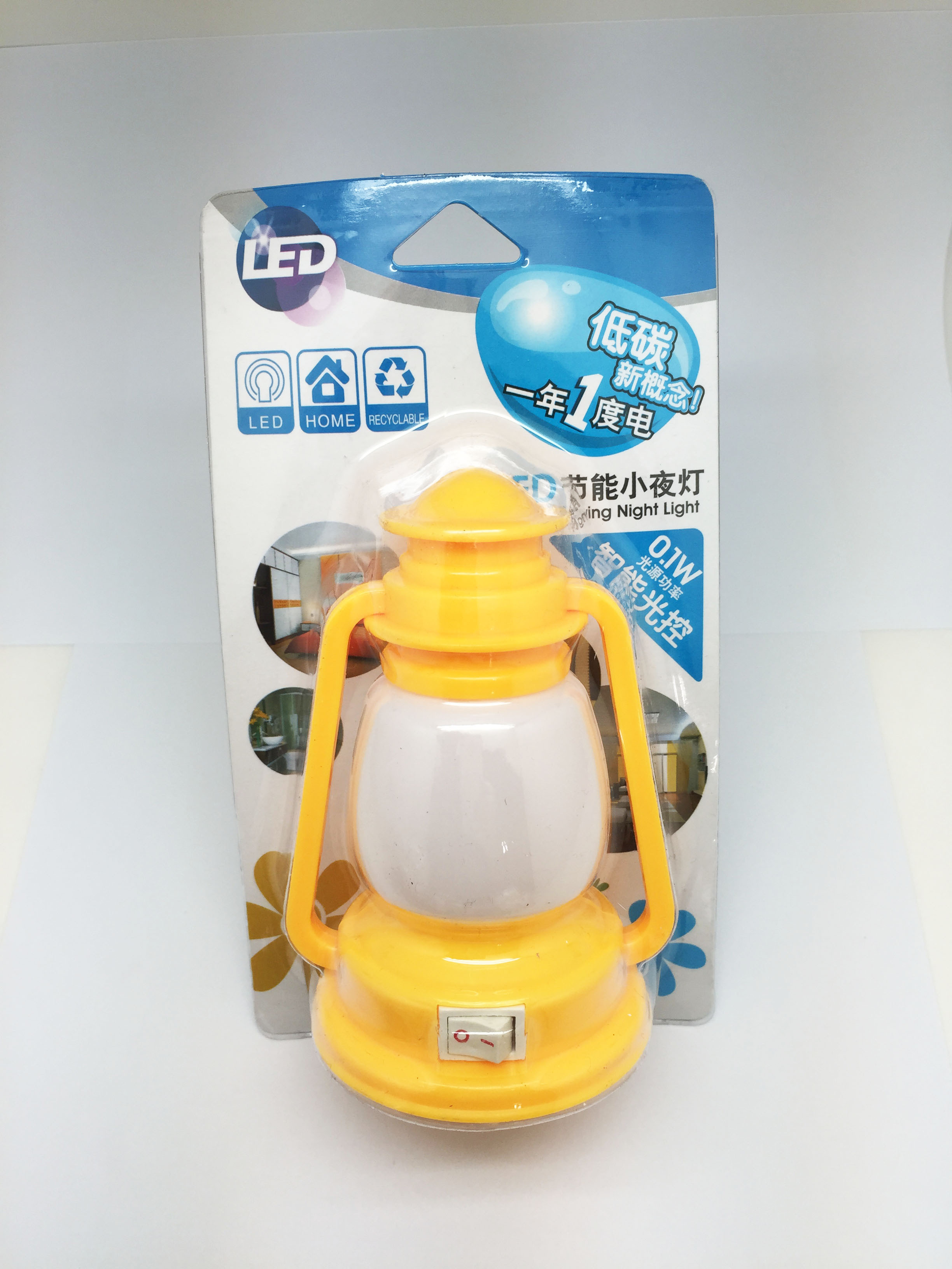 Lotus Lantern Plastic LED mini Night Light Switch Plug in Night Lamp Kids with 0.6W and 110V or 220V