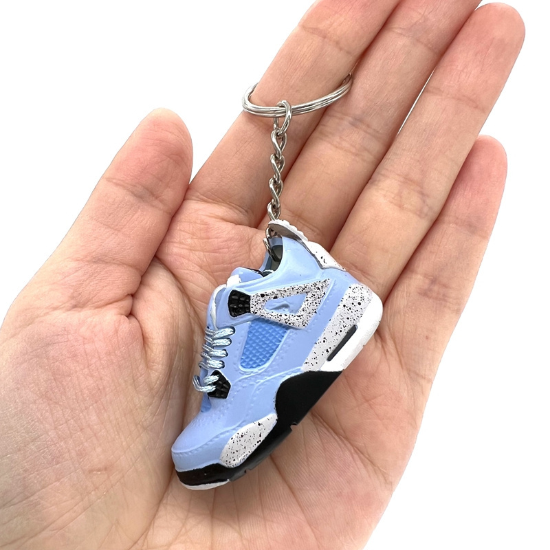 Free shipping dropshipping james kobe  jordans 3d sneaker shoe keychain 3d low price