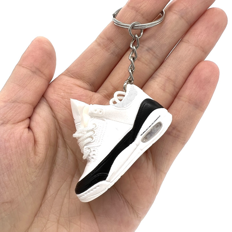 Free shipping dropshipping james kobe  jordans 3d sneaker shoe keychain 3d low price