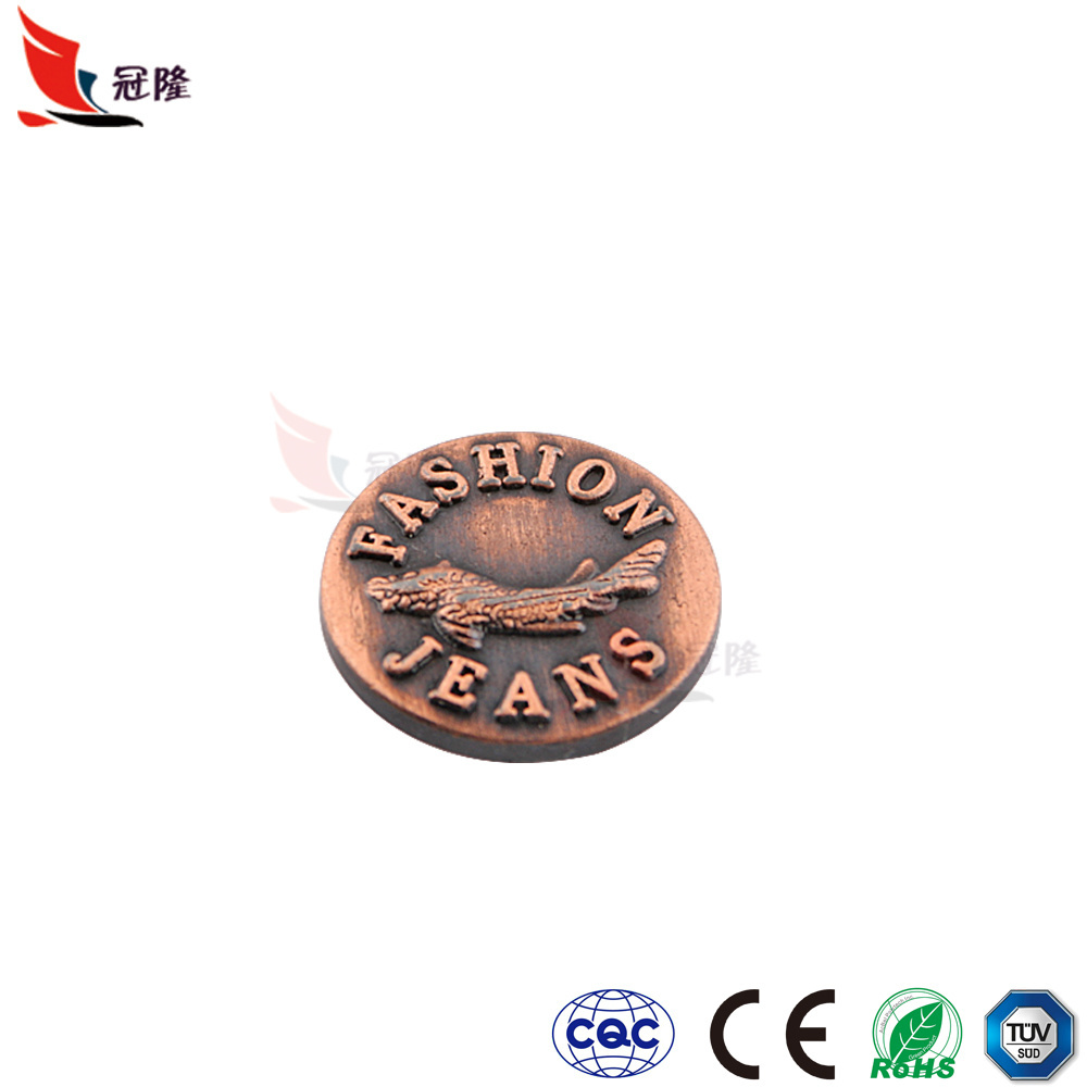 Guanlong brand best price remove metal tack moving metal jeans buttons