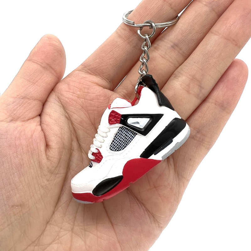 Free shipping dropshipping james kobe  jordans 3d sneaker shoe keychain 3d low price