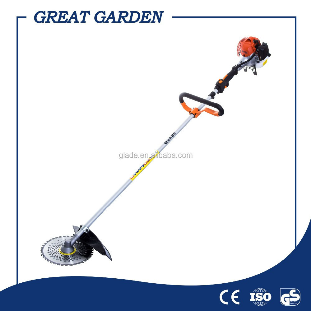 quality gasoline brush cutter/grass trimmer/weeding machine brush cutter sugarcane cutting machine price