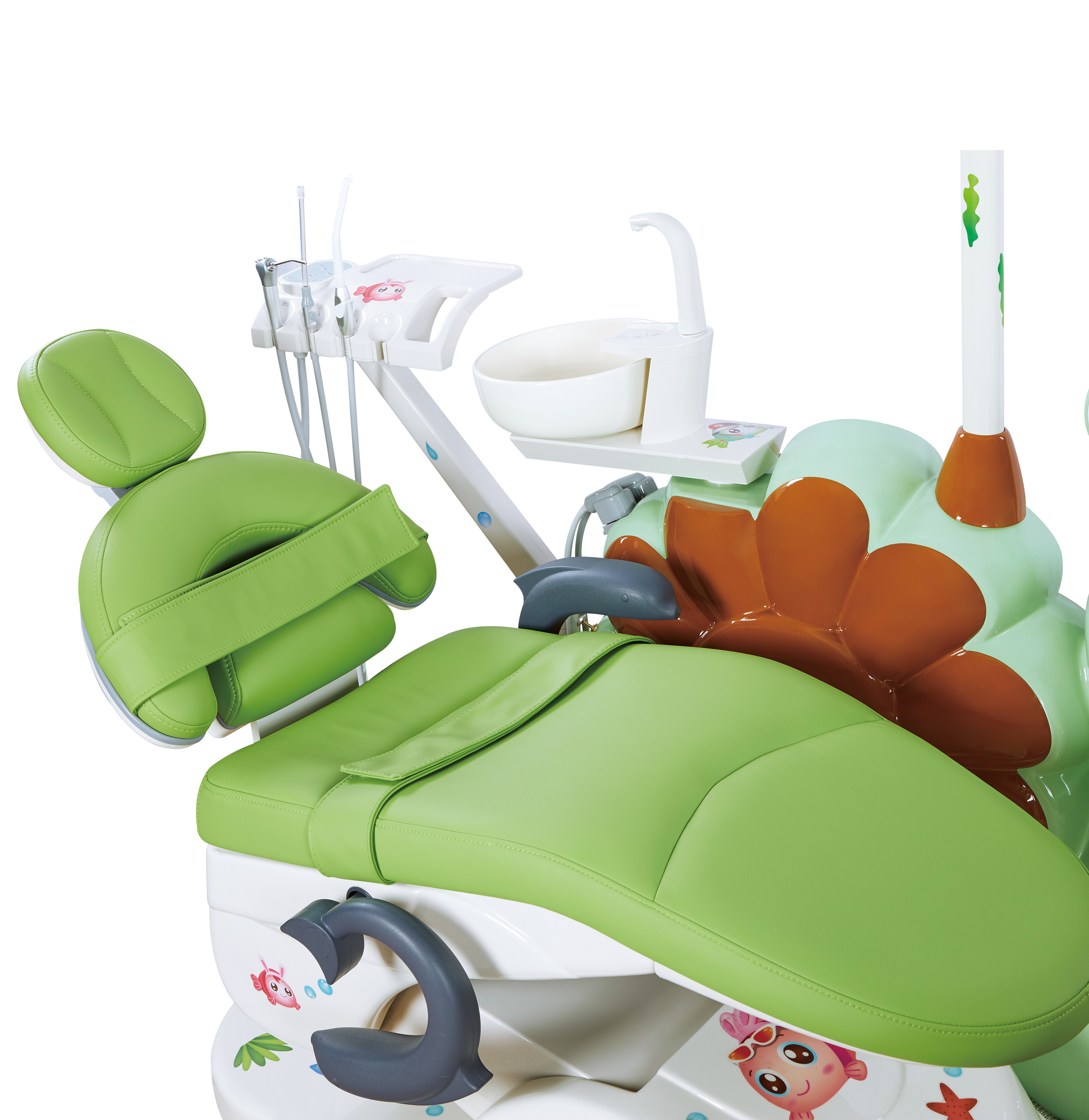 Trolley Type Cartoon Children Kids Dental Unit Chair