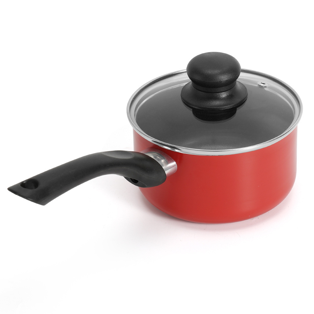 Aluminum high quality nonstick sauce pan  with induction bottom or Sprial bottom cookware set