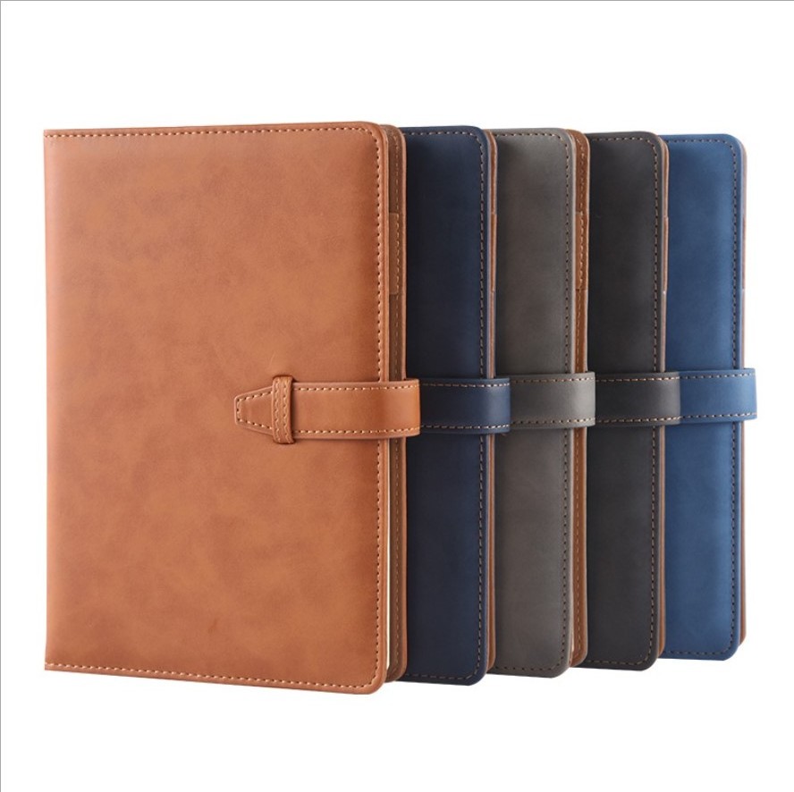 wholesale customized PU leather planner diary printing with binder