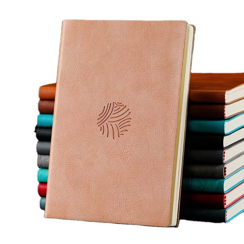 2023 Personalized Custom Pocket Leather Notebook Writing Pads Notebooks Customizable With Bookmark