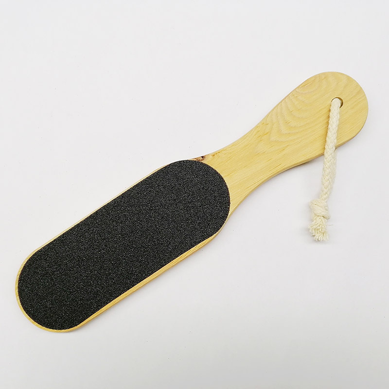 Wholesale Dual Side Wooden Pedicure Care Foot rasp foot file Sandpaper and Callus Remover