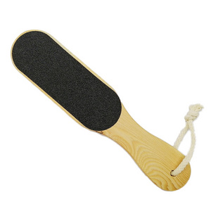 Wholesale Dual Side Wooden Pedicure Care Foot rasp foot file Sandpaper and Callus Remover