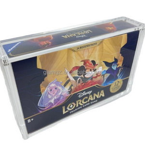 Wholesale Booster Packs Protector Clear Acrylic Case Cards Original Lorcana for Pokemon Elite Trainer Box