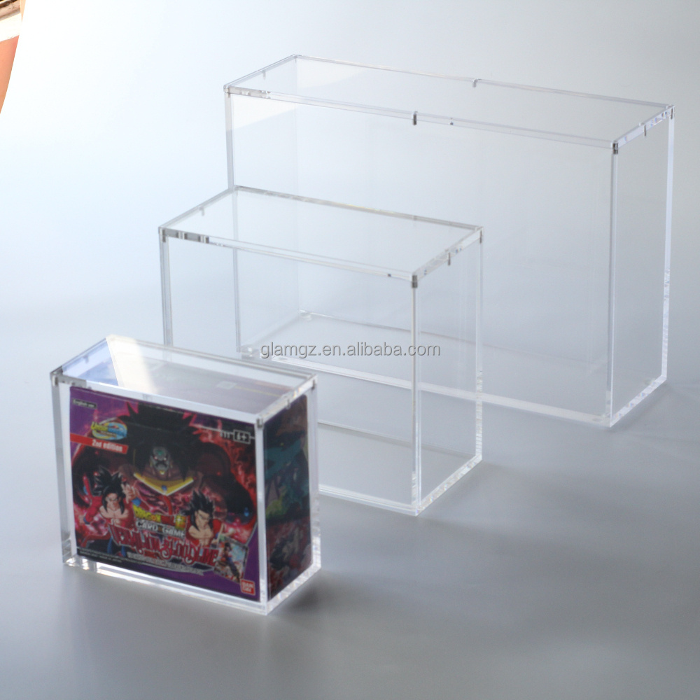 Wholesale Booster Packs Protector Clear Acrylic Case Cards Original Lorcana for Pokemon Elite Trainer Box