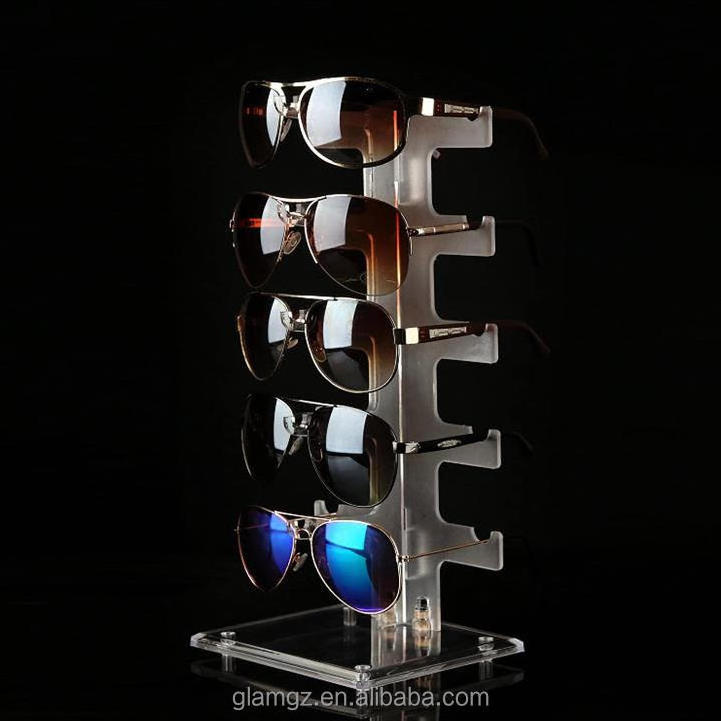 Time-limited seconds kill Clear Rayban Bamboo Glasses Display Stand Acrylic Sunglasses Display Rack