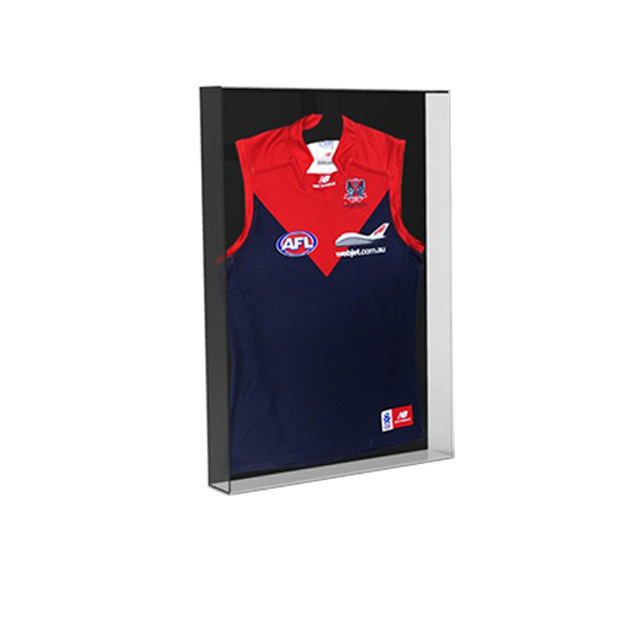 Acrylic Event T Shirts Athletic Gear Sports Memorabilia Display Case T Shirt Frame