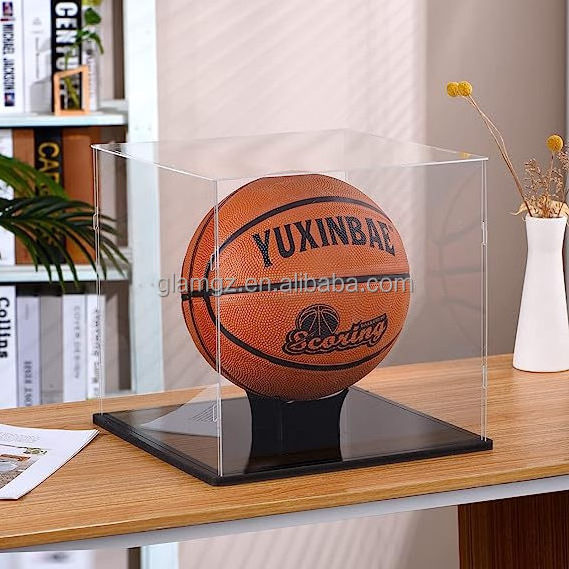 Transparent Display  for Official Size 8cm Acrylic Baseball Box