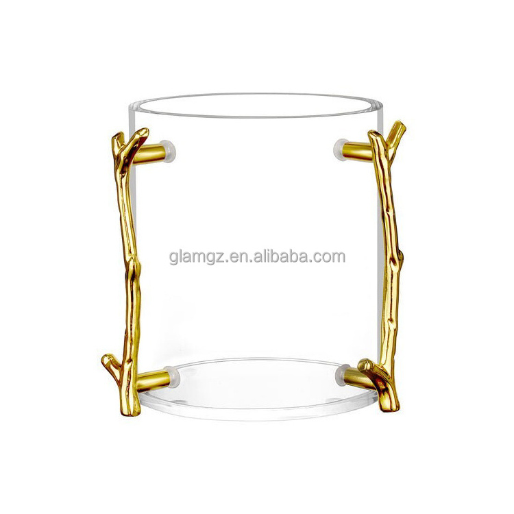 Wholesale Designer Judaica Marble Clear Lucite Wash Cup Jewish