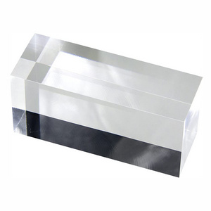 Solid Acrylic Perspex Block Riser Custom Neon Acrylic Lucite Display Stand