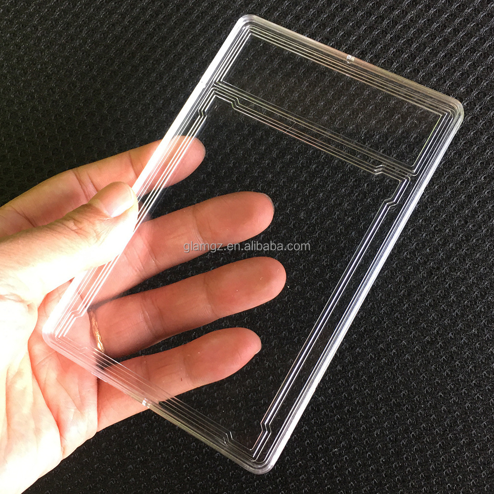 Wholesale Ultrasonic UV Protective Clear Acrylic Trading Card Slab Case Plastic for Pokemon Grading Card Slab