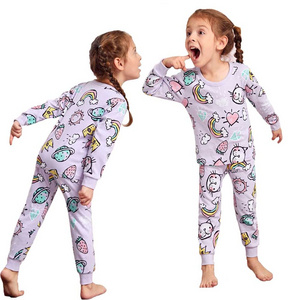 Snug Fit Enfant Girls Sleepwear Winter Thermal Pyjama Custom Children Cotton Pajamas Kids Bamboo Pajamas Clothes