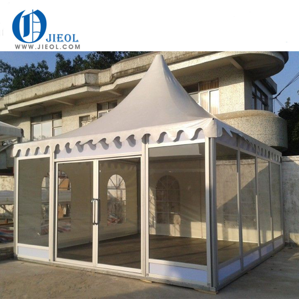 Guangzhou wholesale pagoda tent 3x3, 4x4, 5x5, 6x6, 10x10 for events/high canopy tent