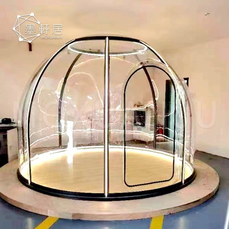 360 Degree Winter Proof Clear Dome Igloo Bubble Advertising Glamping Tent