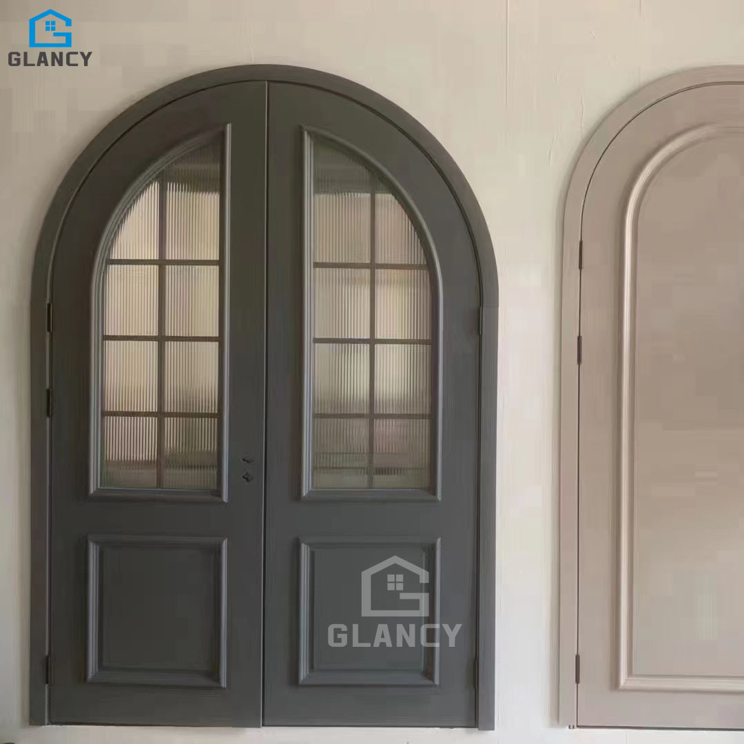 Moulded Wooden Doors For Houses Interior Primer Waterproof Modern Bedroom Bathroom Composite Panel Styles