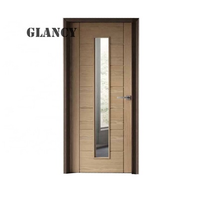 Apartment Bedroom Interior Wooden House Modern Plywood Prehung Exterior Doors Hotel Room Door